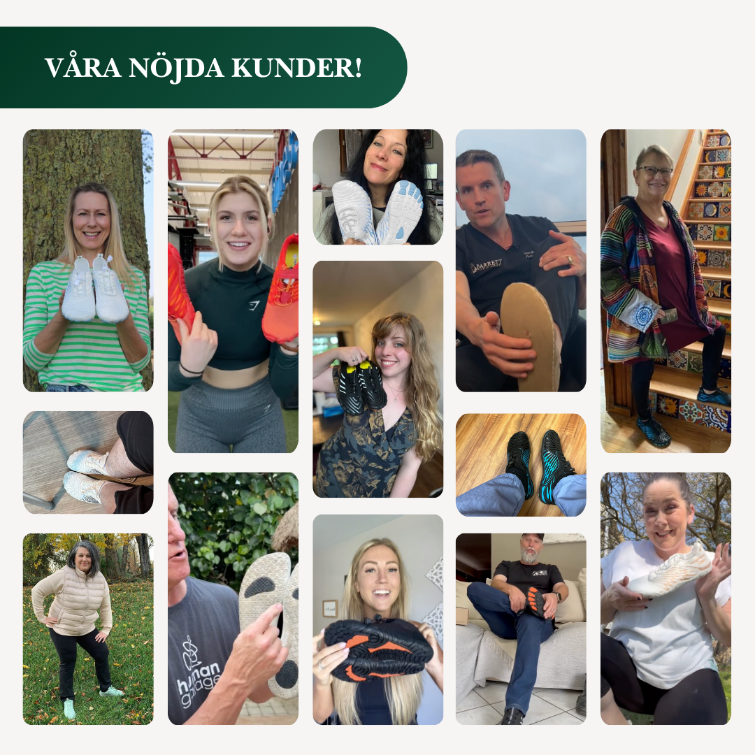Känn Dig På Topp Hela Dagen Med Våra Jordande Barfotaskor