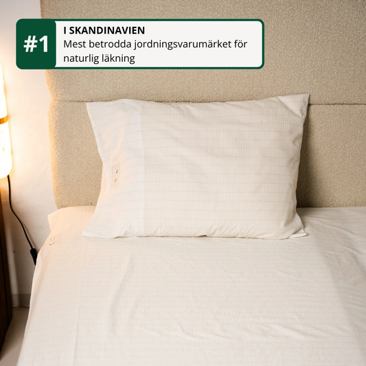 Vakna Som Ditt Bästa Jag Med Vårt Grounding Lakan Set!