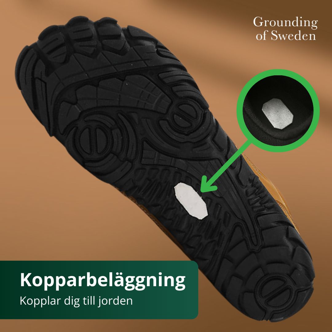Känn Dig På Topp Hela Dagen Med Våra Allväders Jordande Barfotaskor