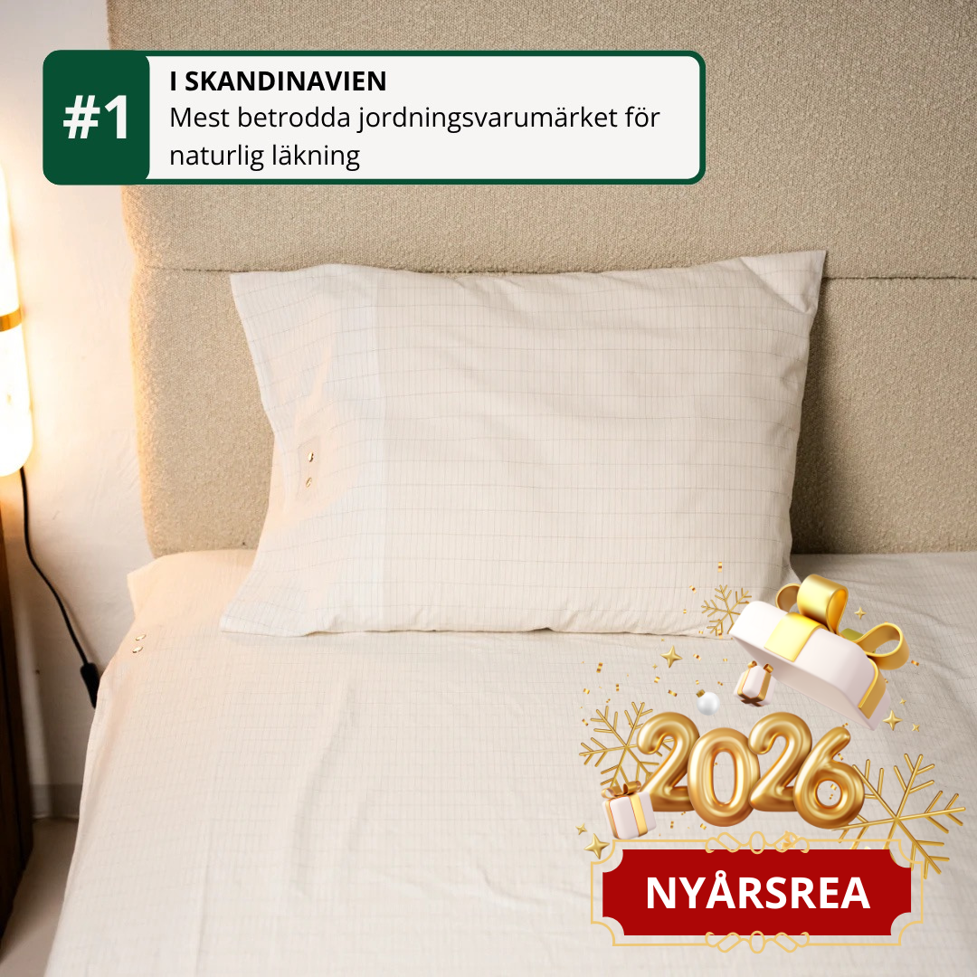 Vakna Som Ditt Bästa Jag Med Vårt Grounding Lakan Set!