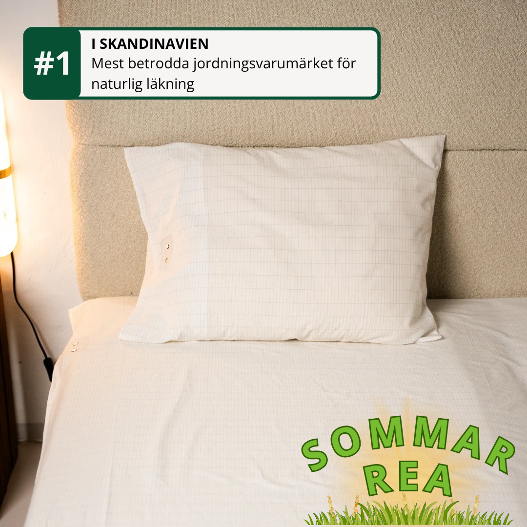 Vakna Som Ditt Bästa Jag Med Vårt Grounding Lakan Set!