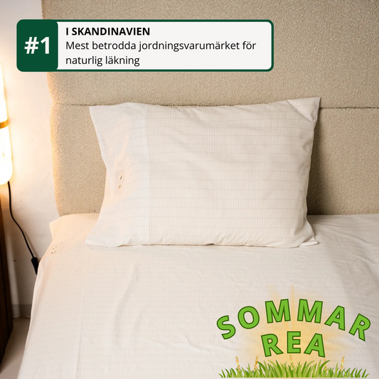 Vakna Som Ditt Bästa Jag Med Vårt Grounding Lakan Set!