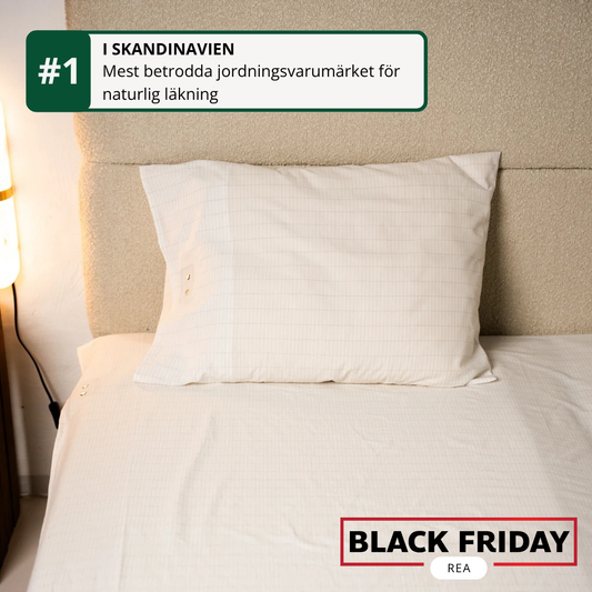 Vakna Som Ditt Bästa Jag Med Vårt Grounding Lakan Set!